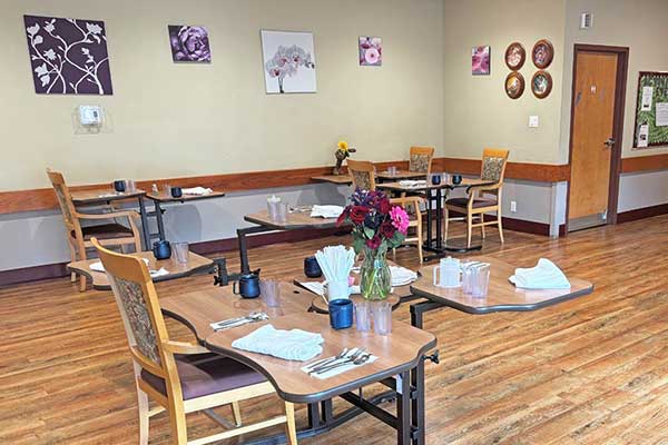 Ayre Manor Complex Care Dining Room